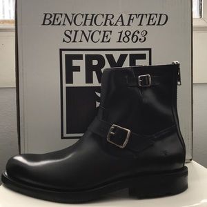 Frye Brayden Engineer Boots (new in box)